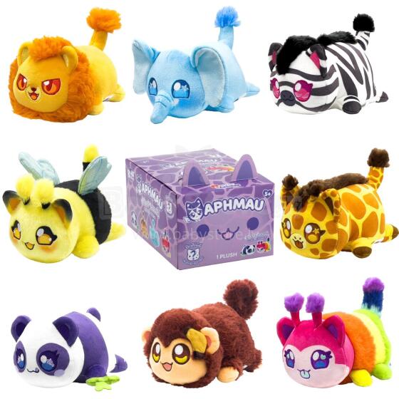 APHMAU MeeMeow Plīša rotaļlieta slēgtā iepakojumā, 15 cm