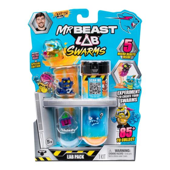 MRBEAST LAB Figūriņas mēģenē Swarms, 5 gab.