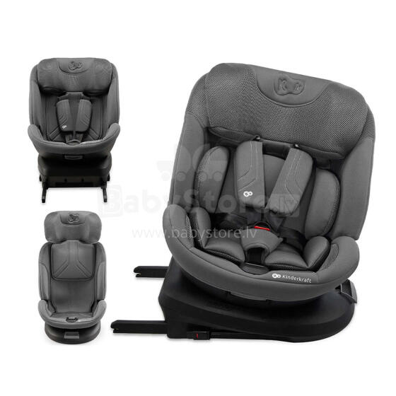 KINDERKRAFT Ʋu ƒe zikpui XPEDITION 3 i-Size grey