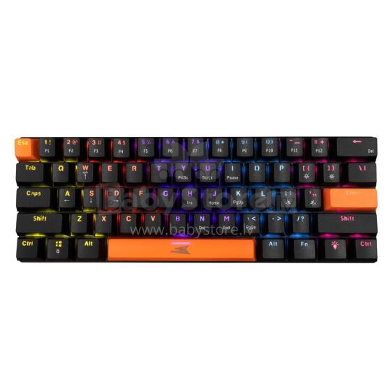 Baracuda BGK-03111 Dolphin Black US Mechanical Red Switches
