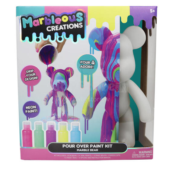 Marbleous Bear DIY Pouring Kit