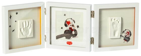 Tiny Love Double Frame Art.244159 White Kolmekordne raam valandi tegemiseks