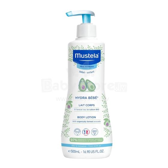 Mustela Bébé Body Milk Art.244291  Kūdikių veido ir kūno pienelis, 500ml