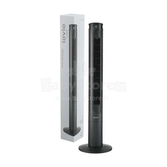 Lovio LVTF101N24C Tower Fan AirWave Black