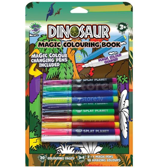 Splat Planet Akunyawɔwɔ ƒe Amadedegbalẽ DINOSAURS