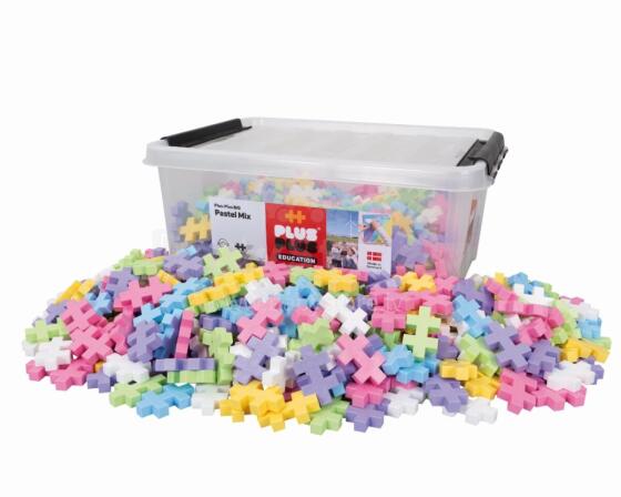 Plus Plus xɔtuɖoɖo, GÃ, pastel amadedewo 400 pcs.