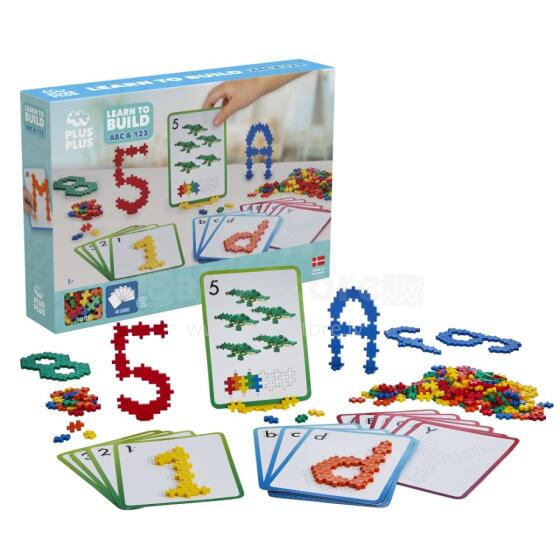 Plus Plus constructor, mele ABC kple 123, 600 ƒe akpawo srɔ̃m.