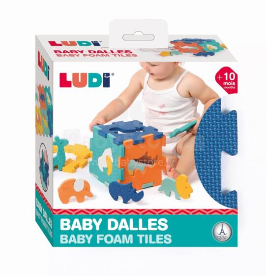 LUDI rug-3D puzzle, lã suewo