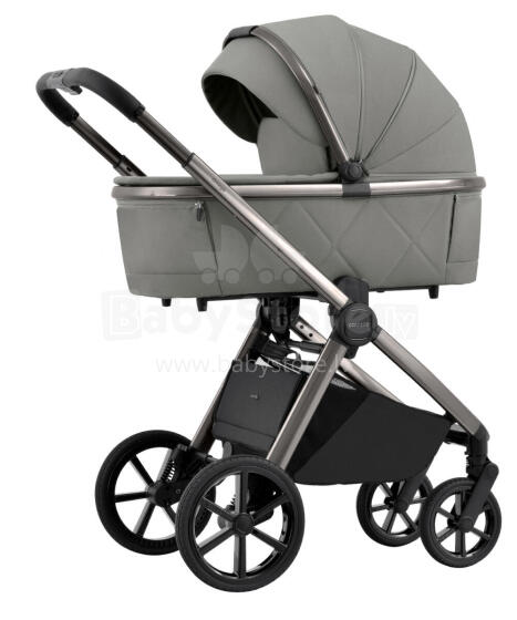 Baby stroller 2in1 CARRELLO Omega CRL-6530/1 2025 Superb Grey