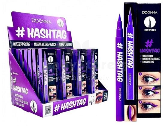 Eyeliner Liquid Hashtag 24H D Lila