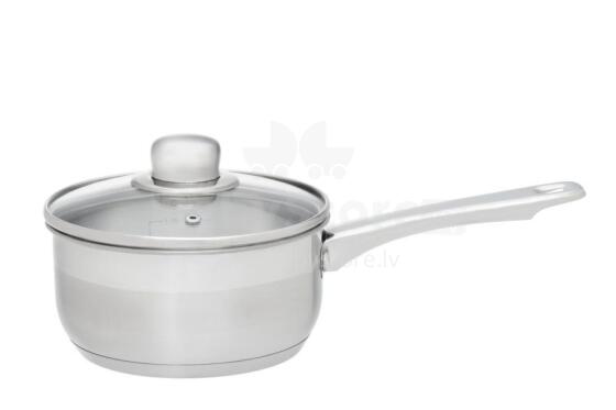Maku Basic Saucepan kple glass nutsyɔnu gakpo 1,5 L 16 cm