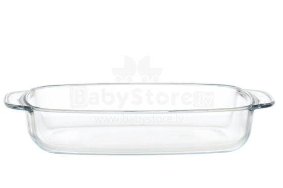 Maku Glass casserole nuɖugba 2,3 L 33,5x21,5 cm