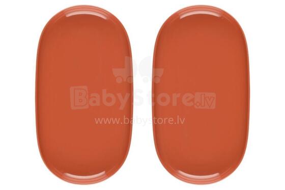 Maku Blewu agba oval terracotta 2 pcs