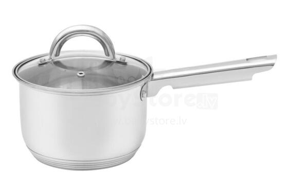 Maku Deal sauce pan gakpo si mexɔ dzo o kple glass nutsyɔnu 16 cm 1,7 L