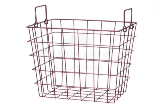 4Agbe Nudzraɖoƒe kusi Fe burgundy dzĩ 32x24x25 cm