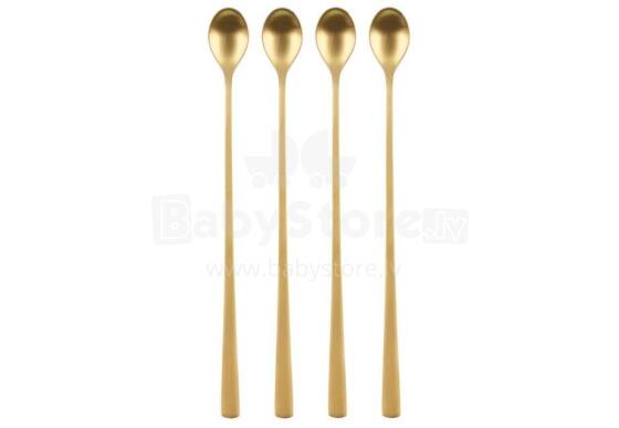 Maku Smoothie spoon stainless steel gold 4 pcs