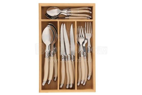 Nuɖanuwo le Bamboo Box beige 16 pcs