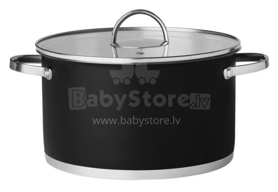 Maku Saucepot yevu kple glass nutsyɔnu 5,3 L 24 cm