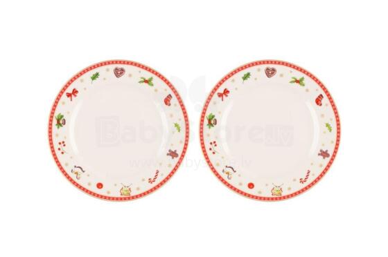 Winteria Plɛti natale 2 pcs 19 cm