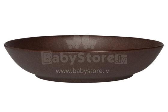 Maku Deep plate brown tata 23 cm