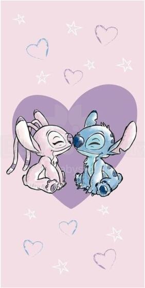 Disney Stitch Towel  Art.247962 Laste puuvillane rätik 100% puuvill 70x140cm