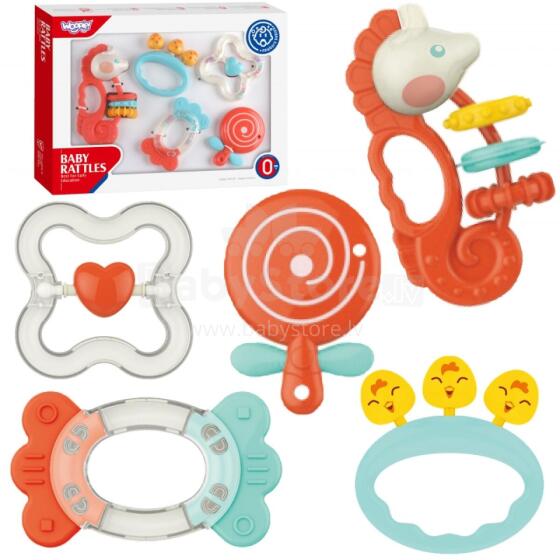 WOOPIE BABY Sidzenuwo ƒe Ʋuʋudedi Teether Set