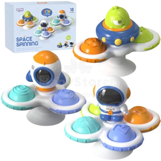 WOOPIE BABY Yamenutome Spinner Pop-it Sidzenu Fefenu Trɔtrɔ 3 pcs.