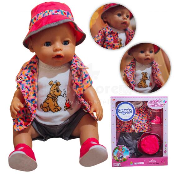 WOOPIE ROYAL Amadedewo Doll Awu Avũ Jacket Cap 43-46 cm