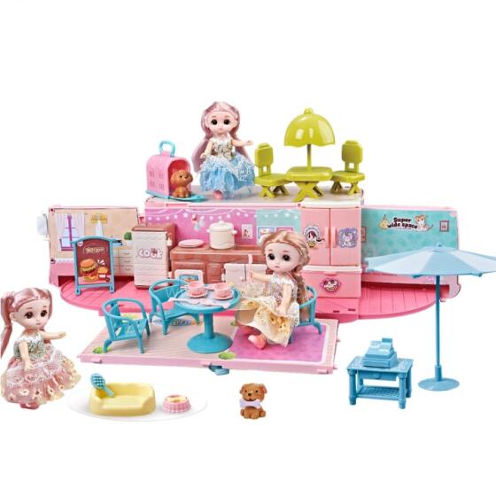 WOOPIE Camper 2in1 XXL Dollhouse ƒe ɖoɖo