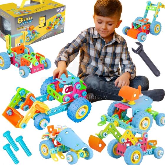 WOOPIE Ʋu Set Xɔtuɖaŋu Bricks 6in1 STEM