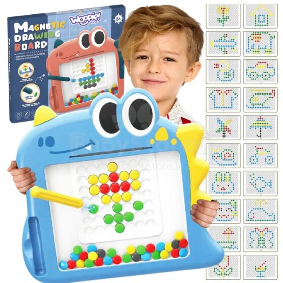 WOOPIE Magnetic Board na Ðeviwo Montessori MagPad Dinosaur