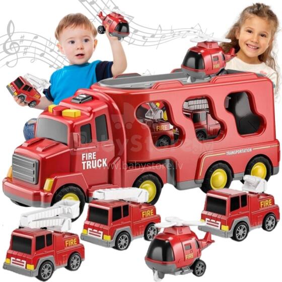 WOOPIE Mɔdzi Tow Truck Set of 5 Ʋuwo - Dzotsidɔwɔƒe