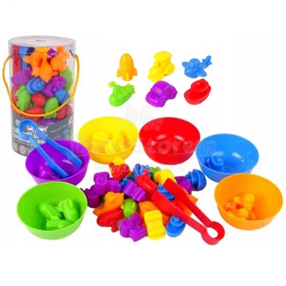 WOOPIE Montessori Hehenana Fefe Amadedewo ƒe Ðoɖowɔɖi Ʋuwo 44 pcs.