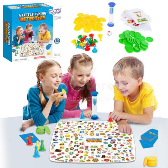 WOOPIE Board Game 2in1 Detective Sue + China Ŋutsu