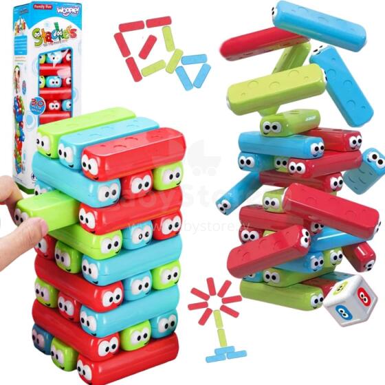 WOOPIE Puzzle Bug Tower Aɖaŋu Fefe 4+
