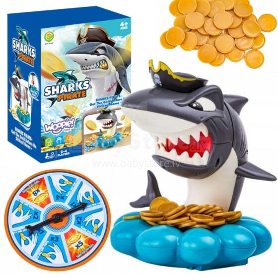 WOOPIE Dzikutɔ Shark Arcade Fefe