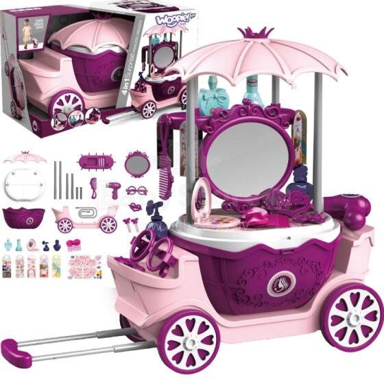 WOOPIE Atsyɔ̃ɖoɖowɔƒe Atsyɔ̃ɖoɖo ƒe Awudzraɖoƒe le Tasiaɖamfɔwo Dzi Trolley Wlizka 31 acc. 4in1