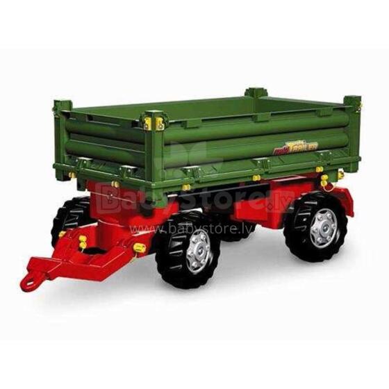 Rolly Toys rollyTrailer Rolly Multi trailer two-axle green