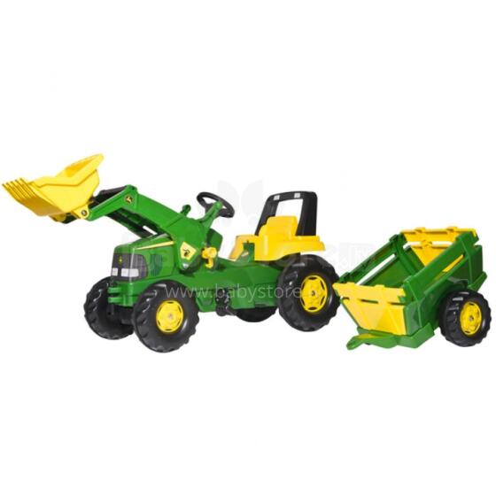 Rolly Fefenuwo rollyJunior John Deere Pedal Traktɔtɔ