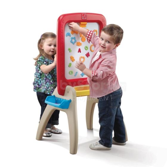 STEP2 Axa Eve Easel Board Kple Kpekpeɖeŋunuwo