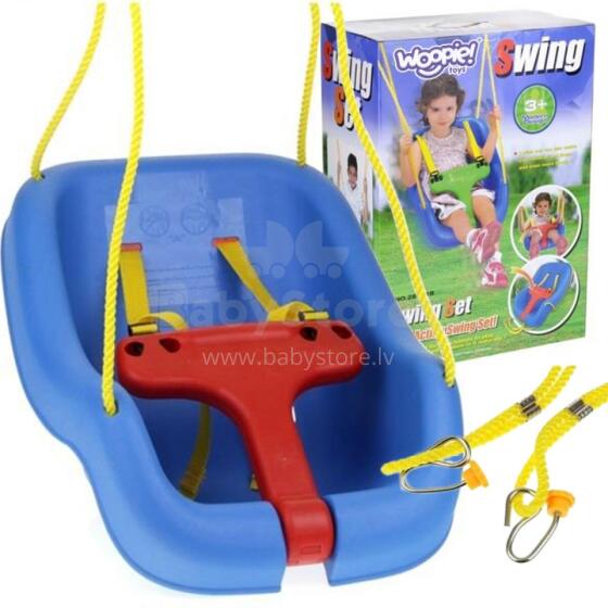 WOOPIE 2in1 Bucket Swing Zikpui kple Belts