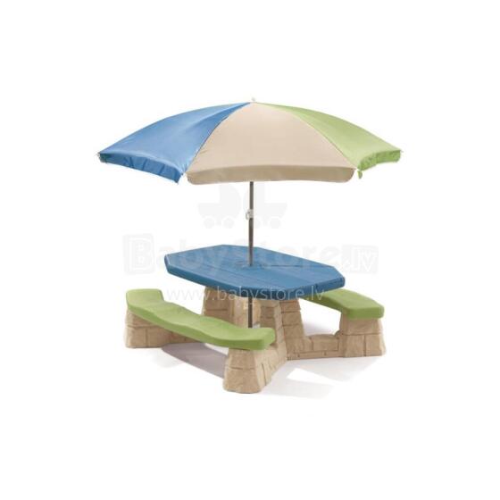 STEP2 Picnic Table kple Akɔtakpoxɔnu kple Benches