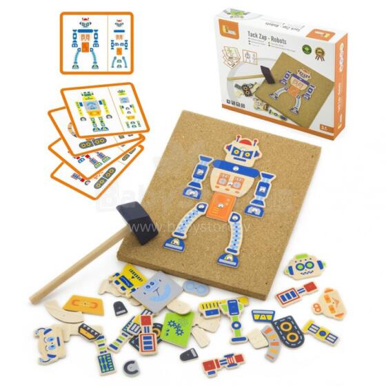 VIGA Ati Nail Art Robotwo 45 Kakɛwo Montessori
