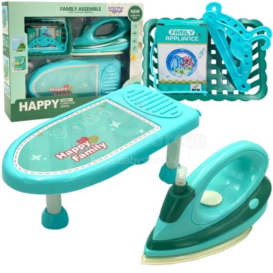 WOOPIE 2in1 Ironing Set Iron Board + Nudzadzra Kusi 6 pcs.