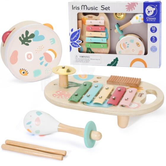CLASSIC WORLD Haƒonuwo ƒe hatsotso na ɖeviwo saŋkuwo kpẽ ƒe ɖiɖi 5 pcs.