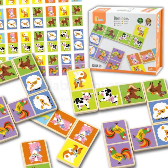 VIGA Hehenana Ati Domino Blocks Agble Fefe 28 Kakɛ Montessori
