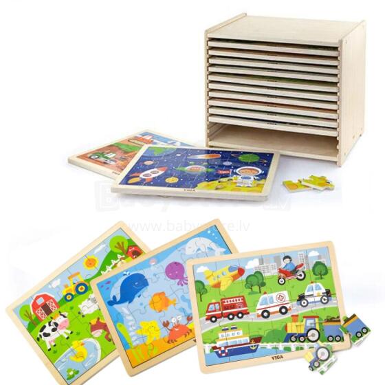 Viga Ati Puzzle Ðo aɖaŋunu 12, akpa 24 ɖesiaɖe le tsitrenu
