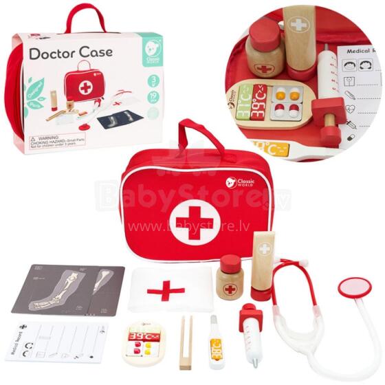 CLASSIC WORLD Ati Set Ðɔkta Sue Ðɔkta ƒe Mɔzɔkplo 19 pcs.