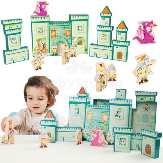 CLASSIC WORLD Blocks Figure Kpɔɖeŋu Gbedoxɔ Ʋɔ driba 16 pcs.