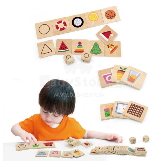VIGA Hehenana Fefe Ati Puzzle Match Nɔnɔmewo 37 pcs.